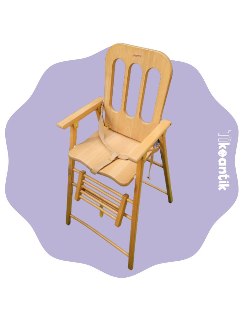 Chaise haute pour bébé Ateliers T4 - puériculture reconditionnée
